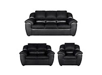 RABHÉ JUEGO DE SALA TUCSON 321 - NEGRO