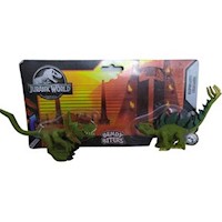 Pack2 Juguetes para Niños para Jugar y Exhibir - Jurassic World