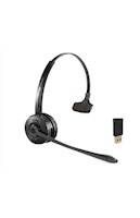 Audífonos VT on ear monoaural con micrófono Bluetooth VT9603-M Negro