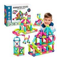 BLOQUES MAGNETICOS 72 PZAS MULTIFORMAS