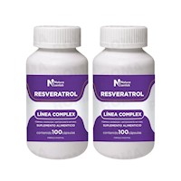 PACK 2 RESVERATROL COMPLEX 800MG NATURA ZENLAB