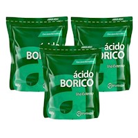 PACK 3 ÁCIDO BÓRICO EN BOLSA 50G PORTUGAL