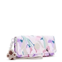 Billetera Kipling Eternal Tweed - Rubi print