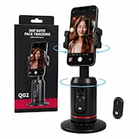 Selfie Stick con IA Trípode Inteligente Q02 Seguimiento Facial 360° Control Remo