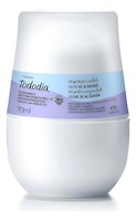 Desodorante Tododia Roll-on Invisible 70ml Leche De Algodón