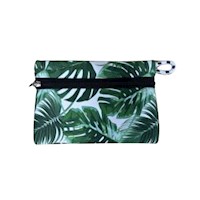 Neoprene Pouch Hojas verdes