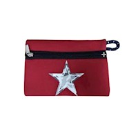 Neoprene Pouch Rojo estrella