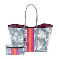 Bolso de neopreno Camuflaje gris