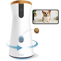 Furbo Perro Camera HD Wifi Cam, y 2 Vías Audio