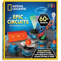 National Geographic - Kit de circuito electrónico para niños