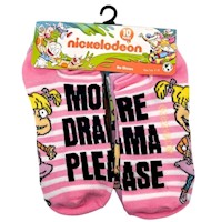 Setx10 Medias Mujer Taloneras Nickelodeon Rugrtas