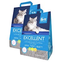 Pack Arena para Gatos Brit Excellent Granos Finos 10kg x2un