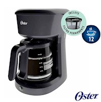 Cafetera Programable OSTER BVSTDCS12B 12 tazas