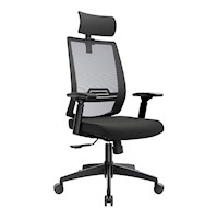 Silla Ergonómica Aeron Presidente Brazos 3D Nylon Negro Ofideas