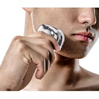 Mini Máquina de Afeitar Recargable por USB para Hombre - Cortabarba