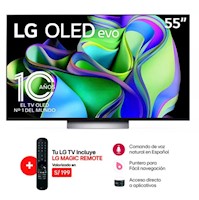 Televisor LG OLED  55" Smart Tv Ultra HD 4K  OLED55C3PSA