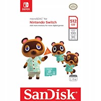 Memoria Micro Sd De 512 Gb Nintendo