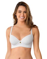 Cover bra: Brasier de Realce Suave y Cubrimiento Alto