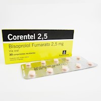 Corentel 2.5 Mg Comprimido - Caja 30 UN