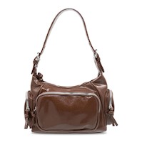 CARTERA MUJER MARRON STHEF 8243
