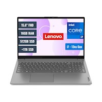 Laptop Lenovo V15 Intel Core i7 1355U 16GB RAM 512GB SSD M2 y 1TB SSD 15.6 FHD FreeDOS