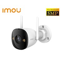 Cámara Seguridad WiFi BULLET 3 5MP 3K Audio Bidireccional Sirena IP67
