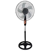 Ventilador Pedestal Regulable de 16" 5 Aspas y 3 Velocidades