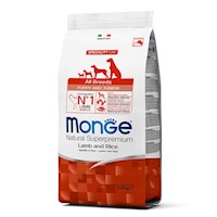 Comida Puppy and Junior Monge Todas las Razas Cordero 2.5kg