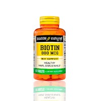 Vitamina Mason Biotin 800 Mcg (60 Tab)