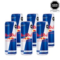 Packx6 Red Bull Bebida Energizante 250 Ml