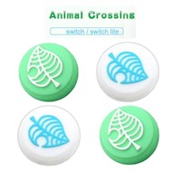 Set 4 und Grips para Nintendo Switch Animal Crossing Protectores de Joystick