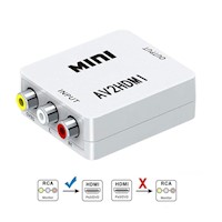 Convertidor RCA a HDMI Video Full HD