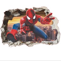 Pegatinas de Spiderman Decoración de Pared Muebles Mod. A