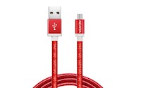 ADATA TECHNOLOGY ADATA MICRO USB CABLE (RED) - AMUCAL-100CMK-CRD