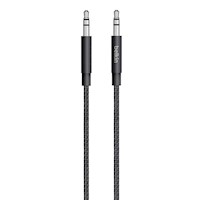 Belkin - Cable auxiliar Mixit 3.5mm 1.2m iPhone y más Negro - AV10164BT04
