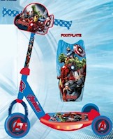Scooter Avengers SLA-003 para Niños Rojo + Azul