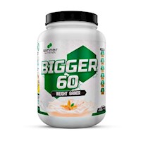 Winner Nutrition - Bigger 2kg masificador - Proteína Whey más Carbohidratos