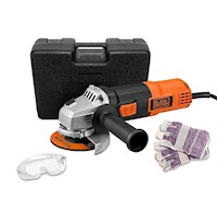 Esmeril Black & Decker G720K 4 1/2" 820w + Maleta + Guante