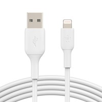 Cable Belkin CHARGE Lightning 1m to USB Charging MFi - CAA001bt1MWH