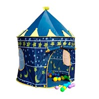 Carpa Castillo Casita Armable Niños Niñas Azul Rosado Envios