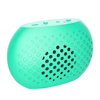 Parlante Bluetooth CBM102 Coby con micrófono -  color Turquesa