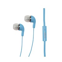 Audífono Coby CE103 micrófono y cable anti - enredos / Azul
