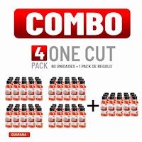 COMBO INNOVATE NUTRITION - ONE CUT PACK 60 UNID. GUARANÁ + 1 PACK GRATIS