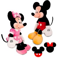 Peluches Mickey Minnie Mouse 40cm - Peluche Juguete Disney