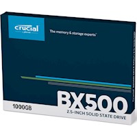 Crucial Disco Sólido 1TB BX500 Sata III 25 SSD - CT1000BX500SSD1