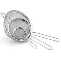 CUISINART JUEGO DE 3 COLADORES DE MALLA FINA DE ACERO INOX