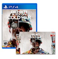 Call of Duty Black Ops Cold War + Poster PS4 Playstation 4