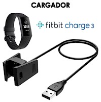 Cable Cargador USB Para FitBit Charge 3