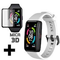 Correa Huawei Band 6 + Protector Mica 3D Colores Top Quality