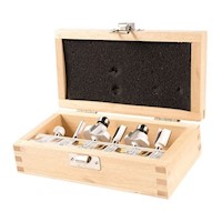 Juego de fresas encastre 1/4" 6PCS Makita